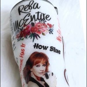Reba Inspired Tumbler with Glitter